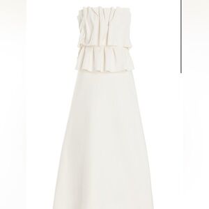 House of Dagmar Sculpted Tube Dress in White